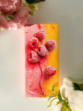 Упаковка под плитку шоколада 17 см. "Малинки"